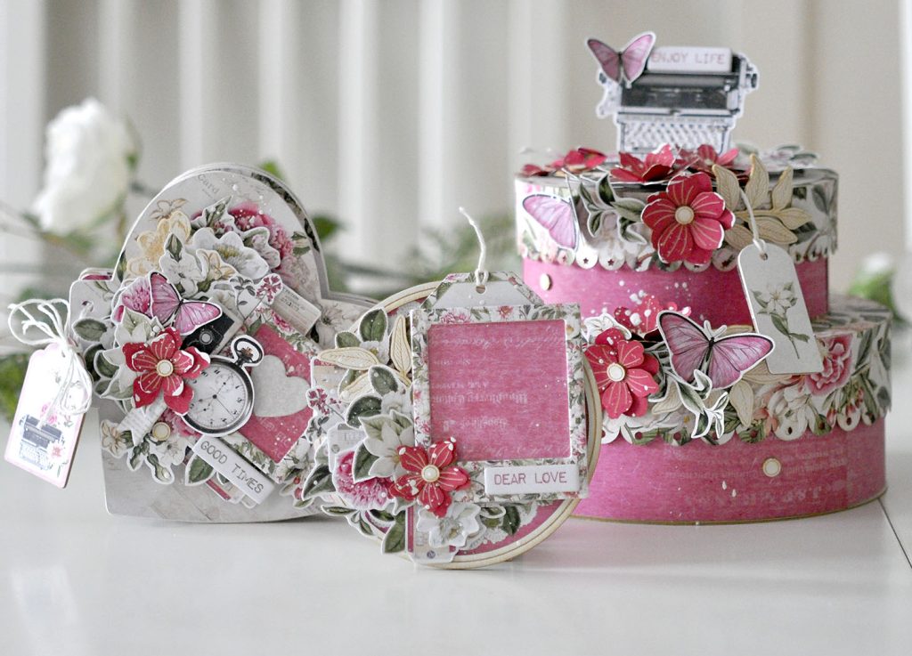 Warsztaty scrapbookingowe tort 3d, album i ramka