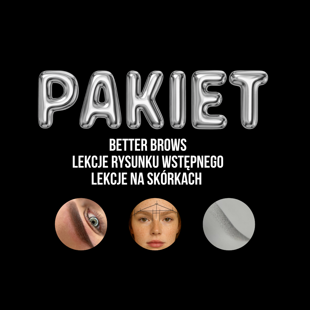 BETTER BROWS, LEKCJE RYSUNKU, LEKCJE NA SKÓRKACH