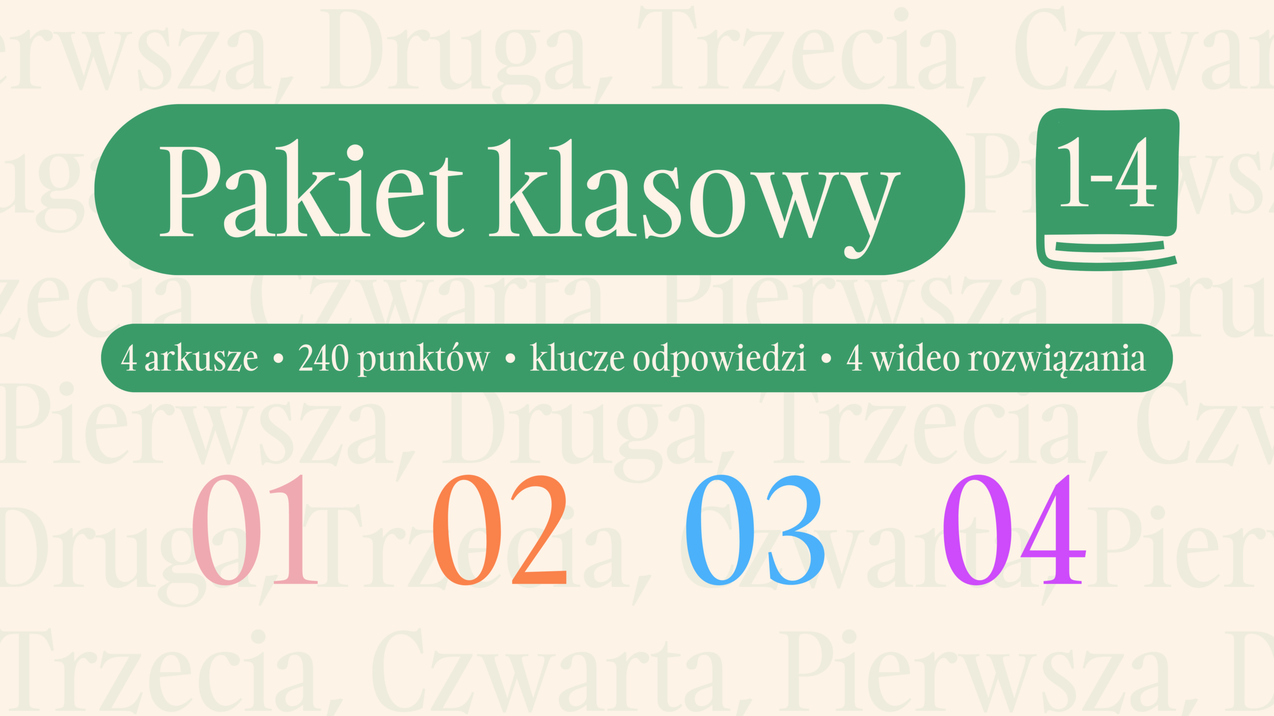 ARKUSZE KLASOWE PAKIET