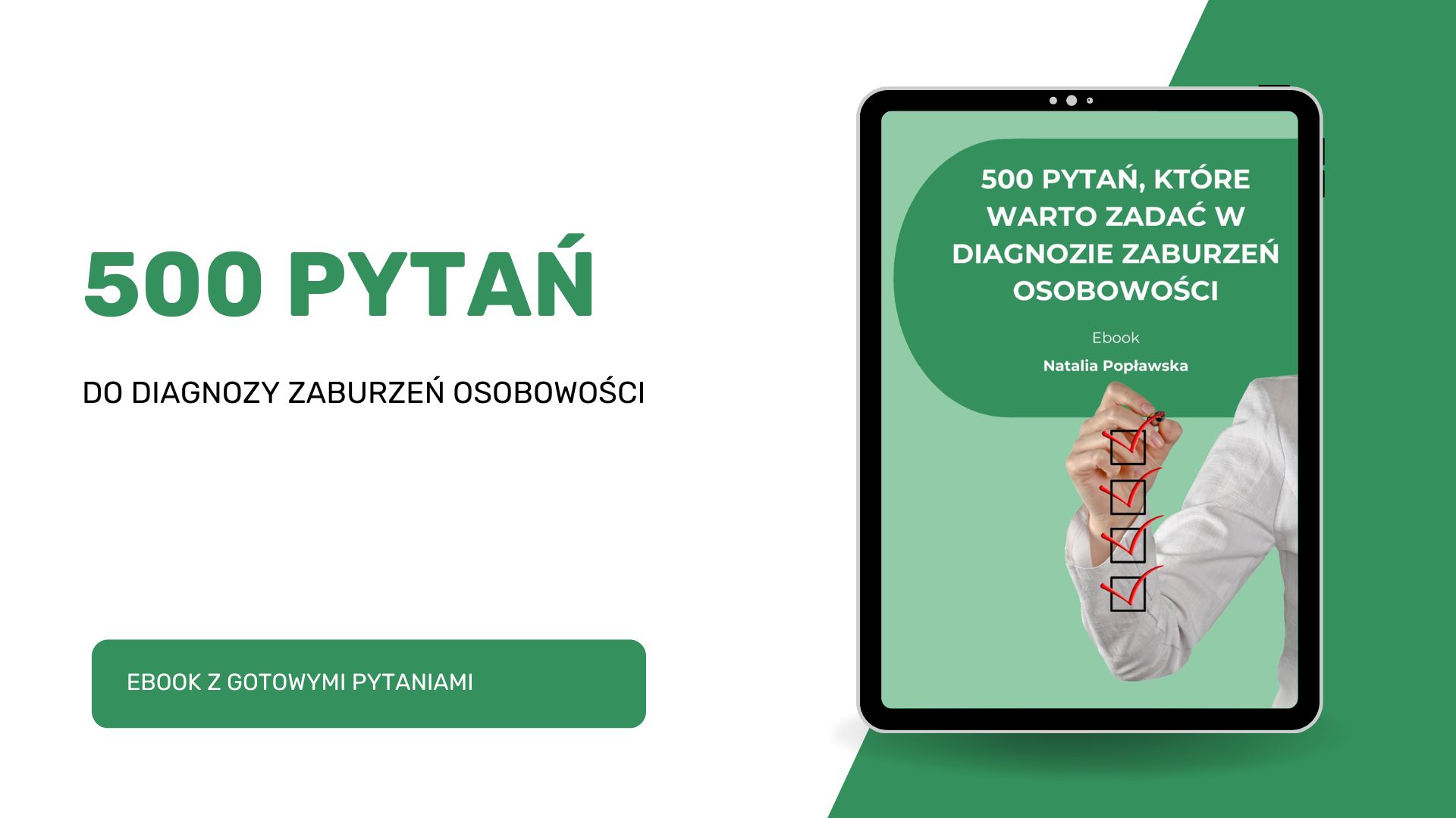 500 pytań, które warto zadać w diagnozie zaburzeń osobowości.