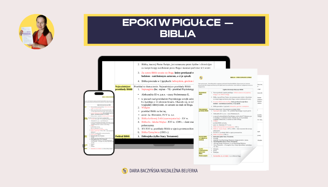 Epoki w pigułce - Biblia