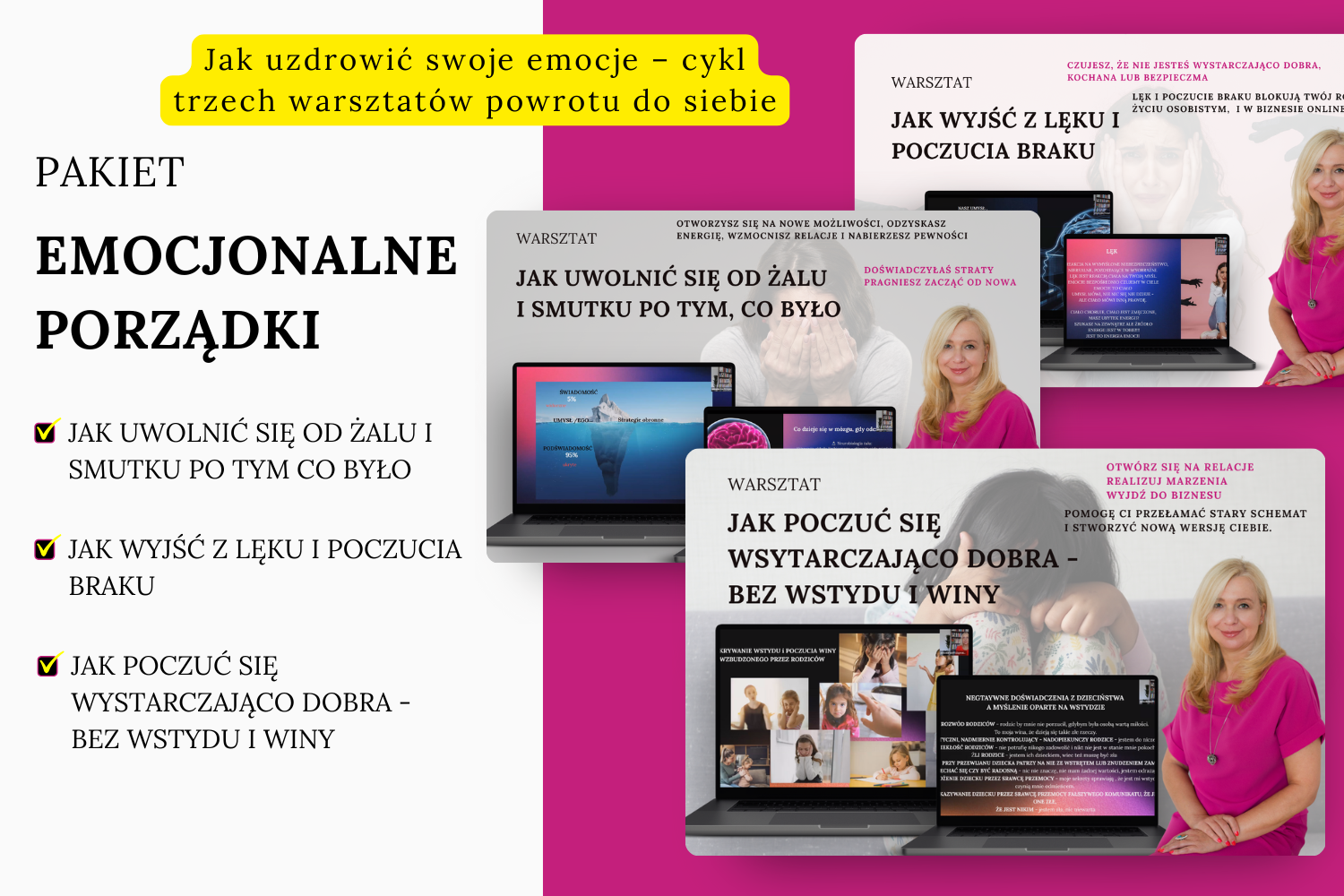 pakiet EMOCJONALNE PORZĄDKI