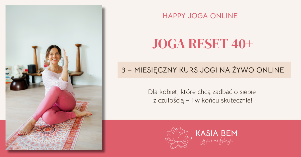 HAPPY JOGA ONLINE JOGA RESET 40+