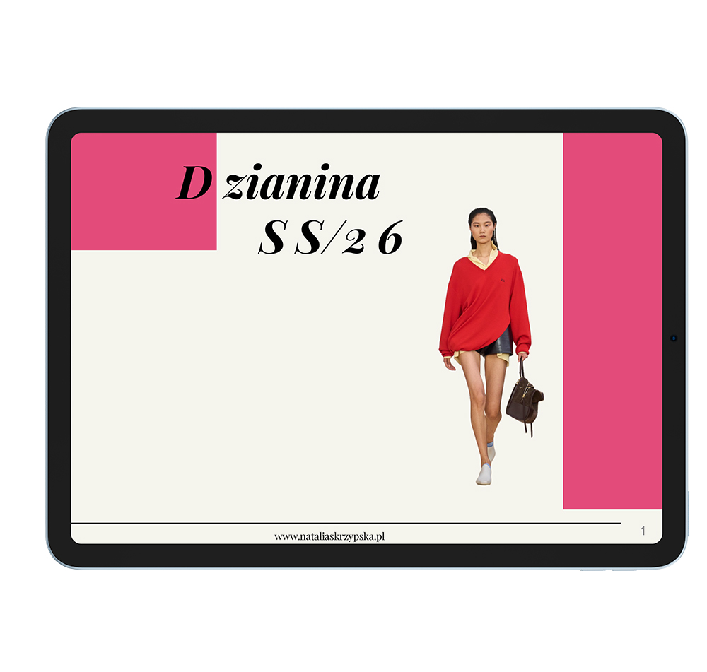 Trendbook DZIANINA SS26