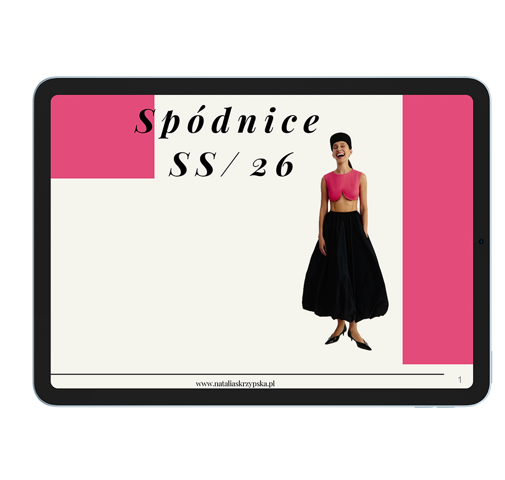 Trendbook SPÓDNICE SS26