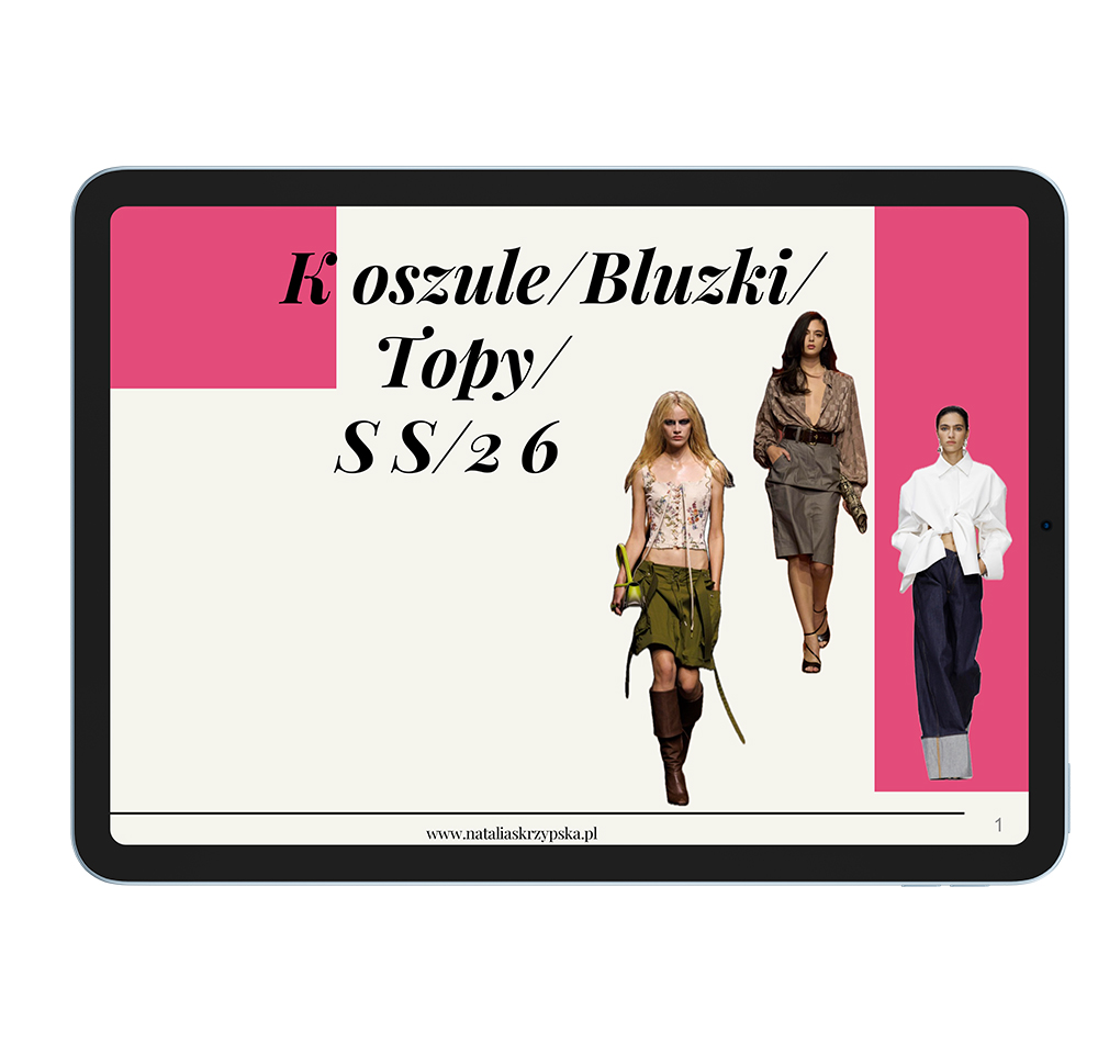 Trendbook KOSZULE, BLUZKI I TOPY SS26