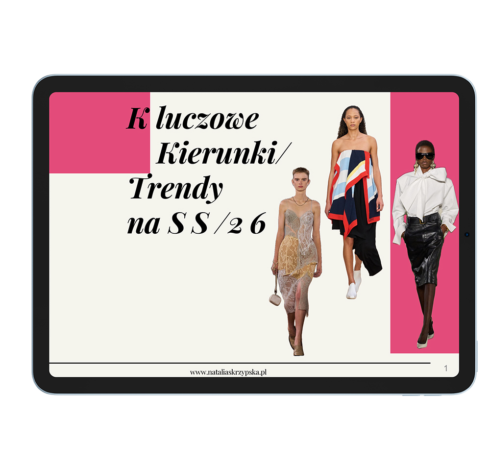 Trendbook GŁÓWNE TRENDY NA SS26