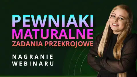 Matura biologia 2026 - Pewniaki maturalne: zadania przekrojowe. Wielki mix zadań, najczęstsze błędy i odpowiedzi pod klucz | Webinar