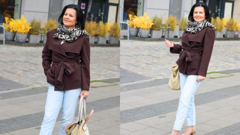 Wykrój PDF + Instrukcja szycia video płaszcza NIKOL