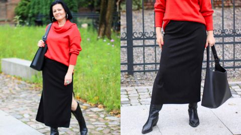 Wykrój PDF + Instrukcja szycia spódnicy MERY