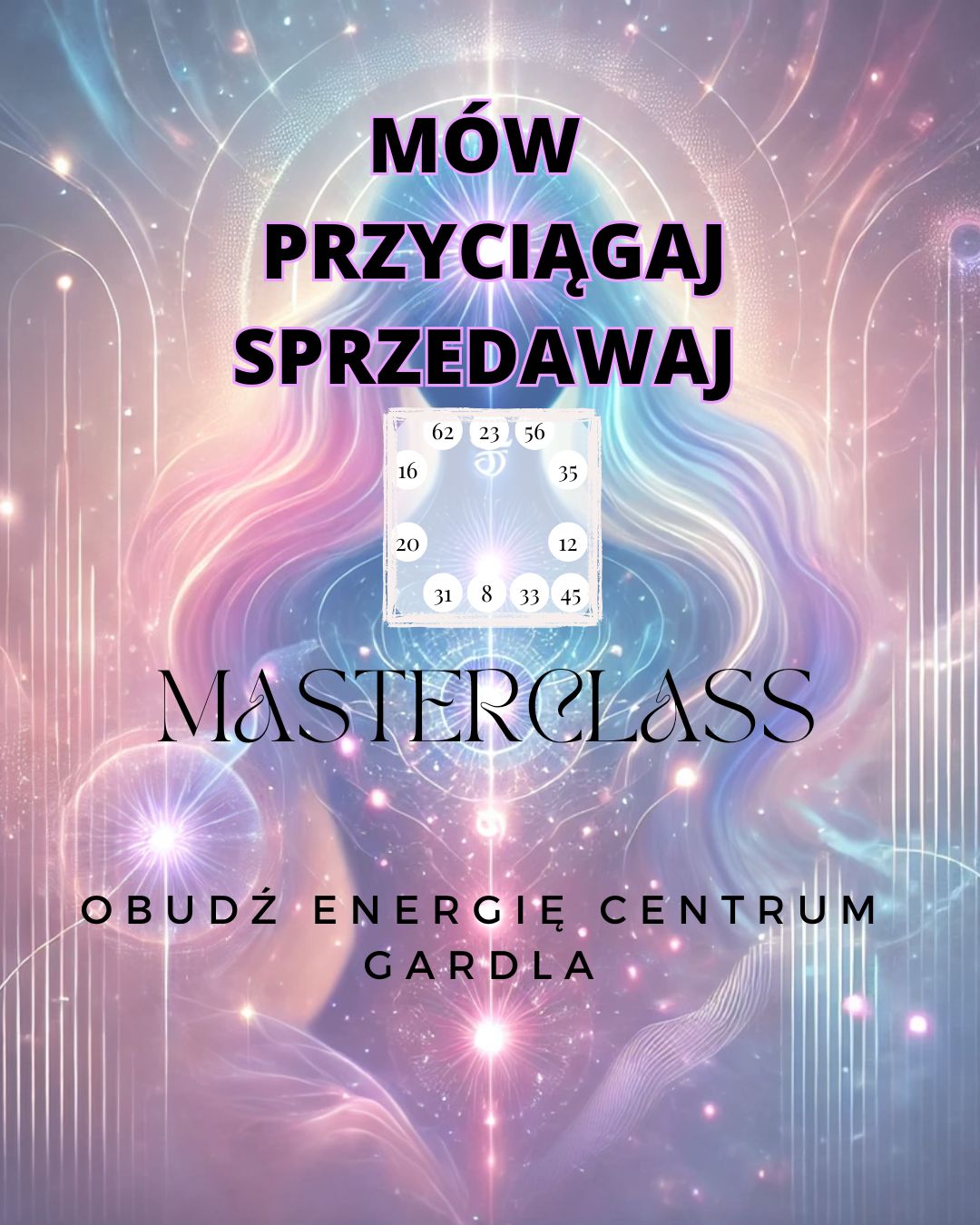 MASTERCLASS: Mów – Przyciągaj – Sprzedawaj *centrum gardła*