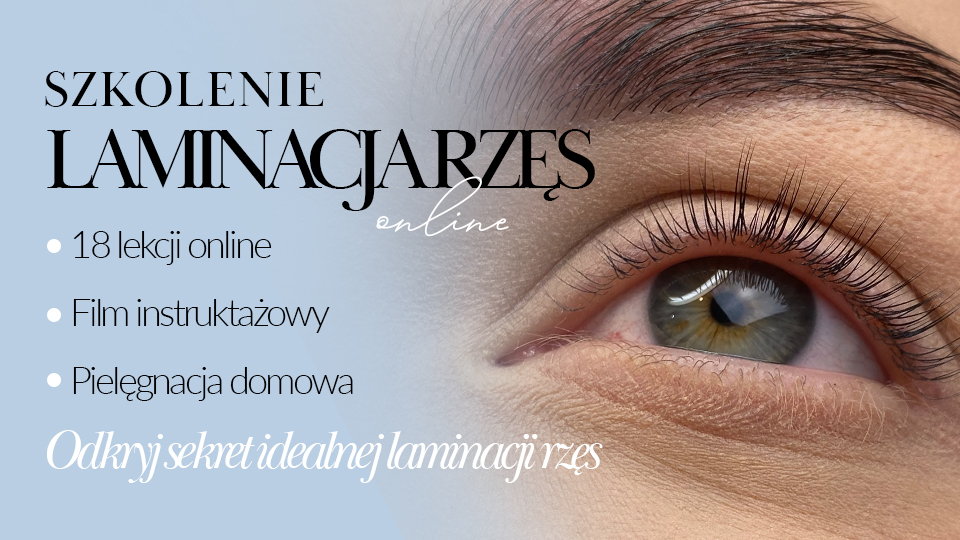 Laminacja rzęs basic - szkolenie online