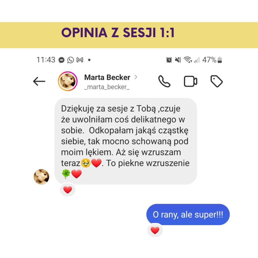 Opinia z sesji 1:1