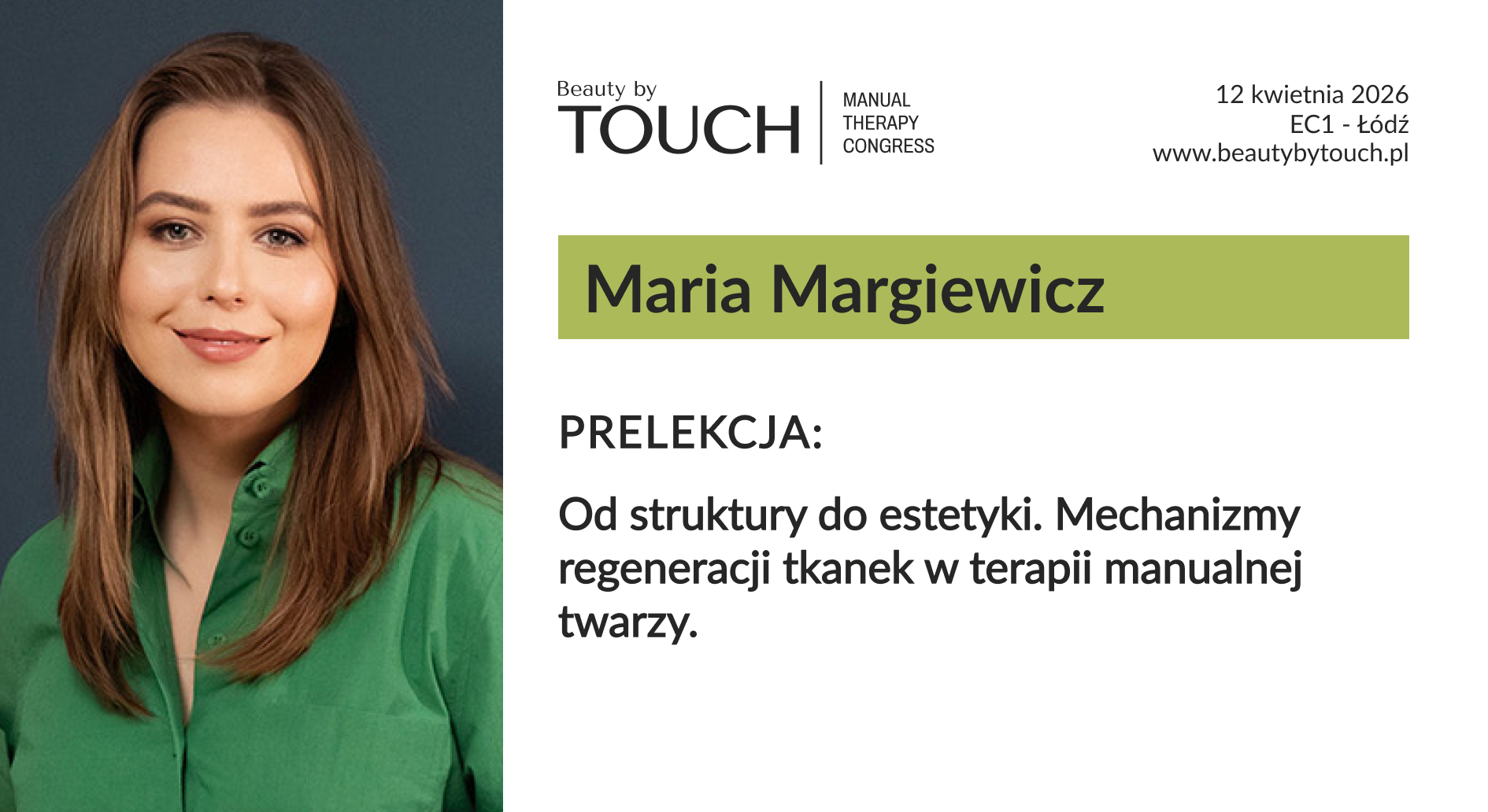 Od struktury do estetyki. Mechanizmy regeneracji tkanek w terapii manualnej twarzy