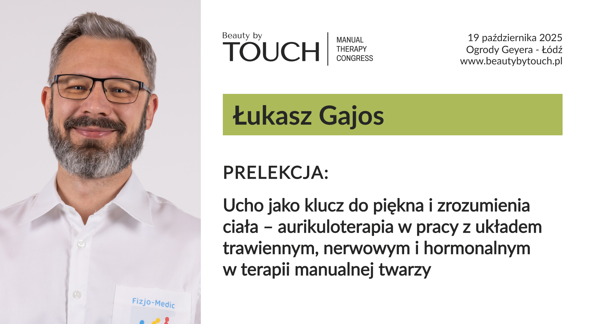 Ucho jako klucz do piękna i zrozumienia ciała – aurikuloterapia w pracy z układem trawiennym, nerwowym i hormonalnym w terapii manualnej twarzy