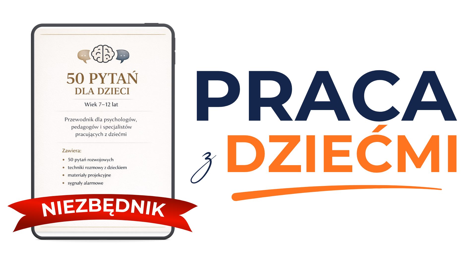 50 pytań dla dzieci. Przewodnik dla psychologów, pedagogów i specjalistów pracującymi z dziećmi.