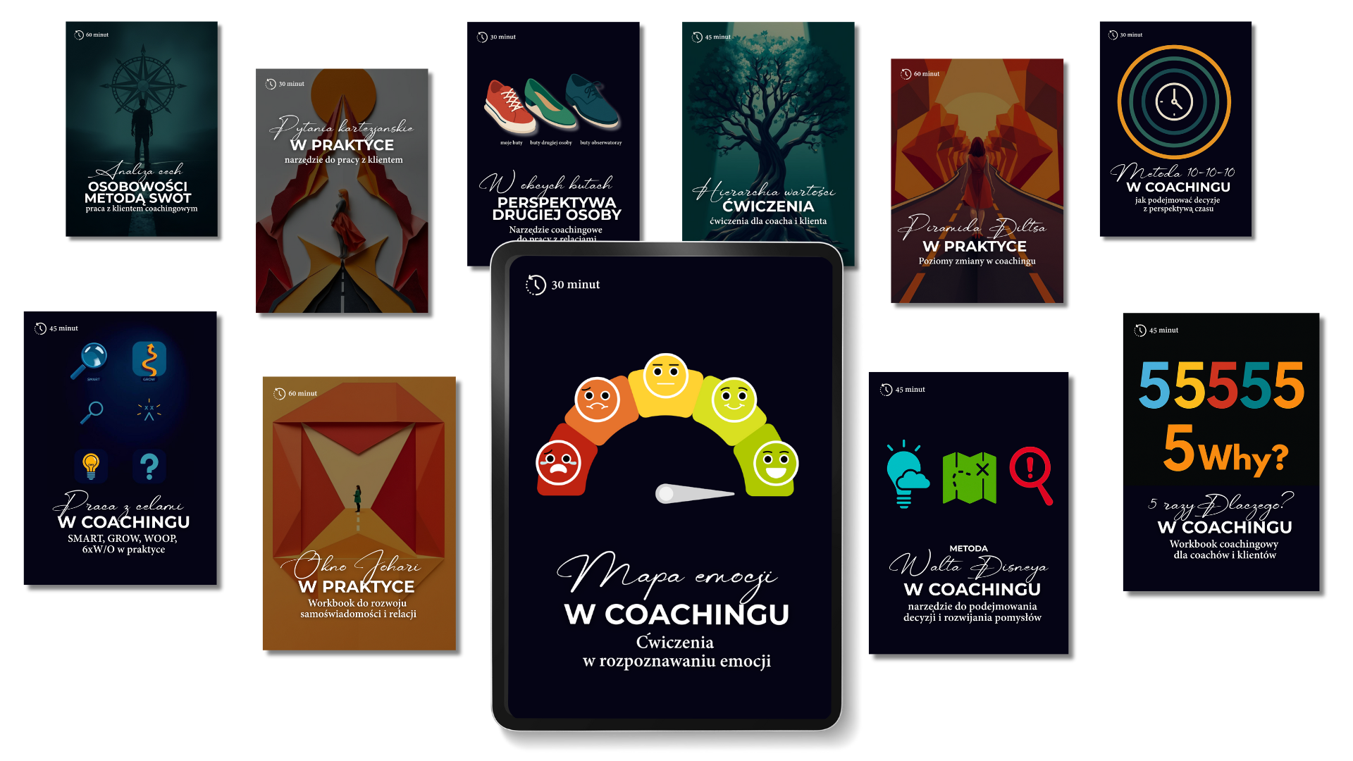 Profesjonalny zestaw narzędzi coacha