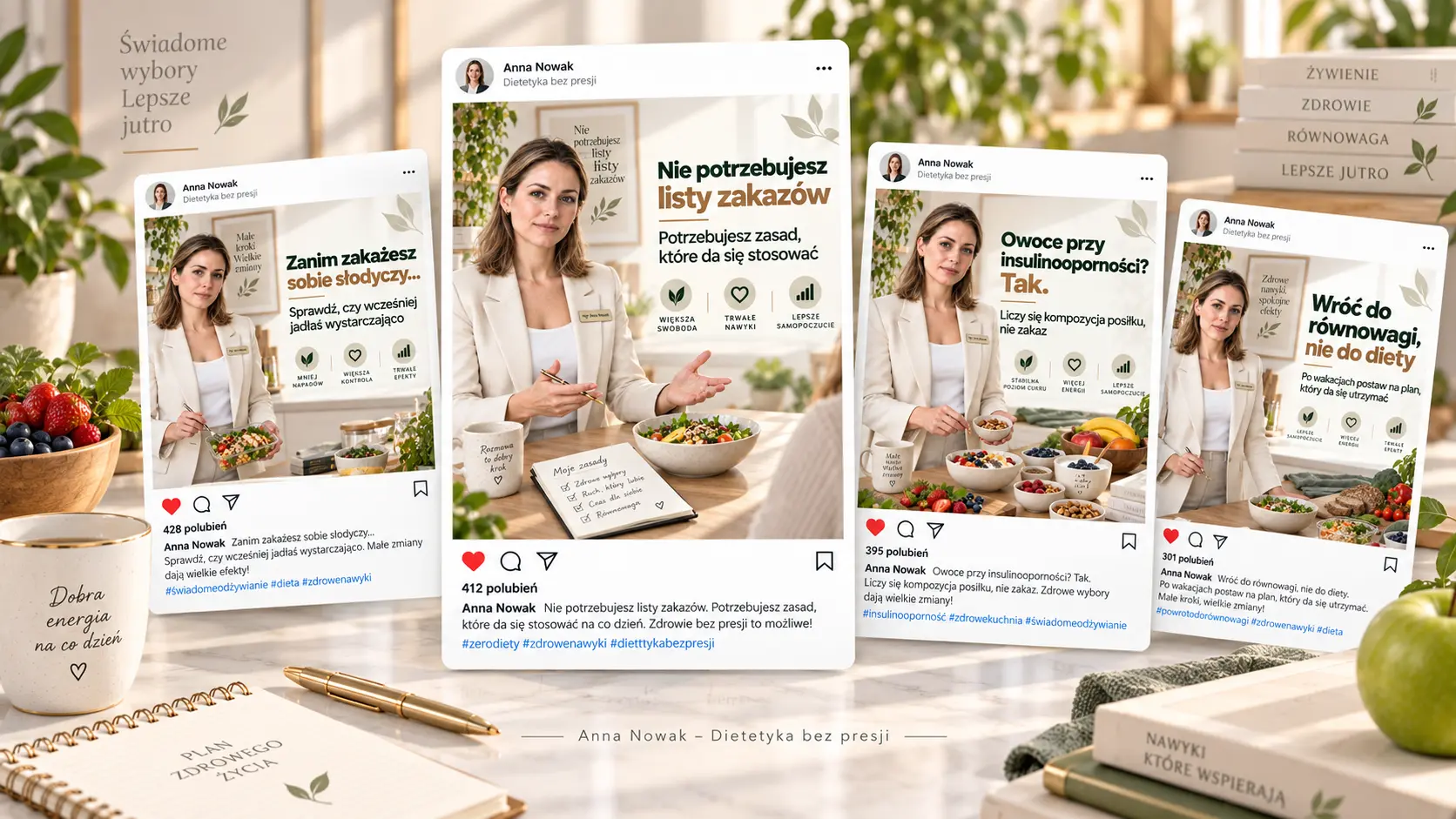 AI Content Manager dla dietetyka