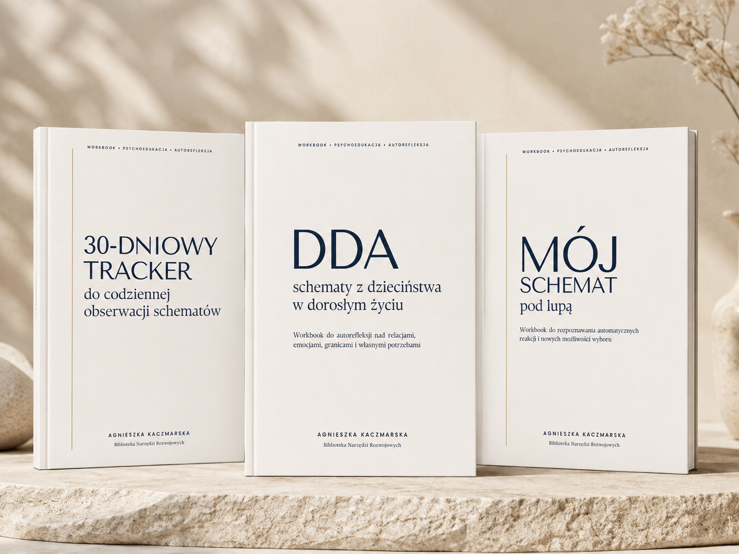 DDA – schematy z dzieciństwa w dorosłym życiu | Zestaw 3 workbooków + audio-przewodnik