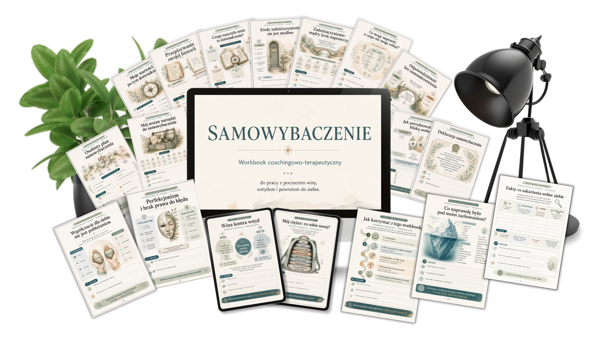 Samowybaczenie - workbook coachingowo-terapeutyczny do pracy z poczuciem winy, wstydem i powrotem do siebie