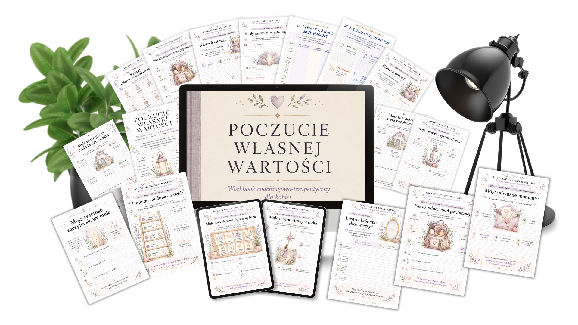 Poczucie własnej wartości. Workbook terapeutyczno-coachingowy dla kobiet Poczucie własnej wartości, samoakceptacja, granice, pewność siebie i wewnętrzna siła