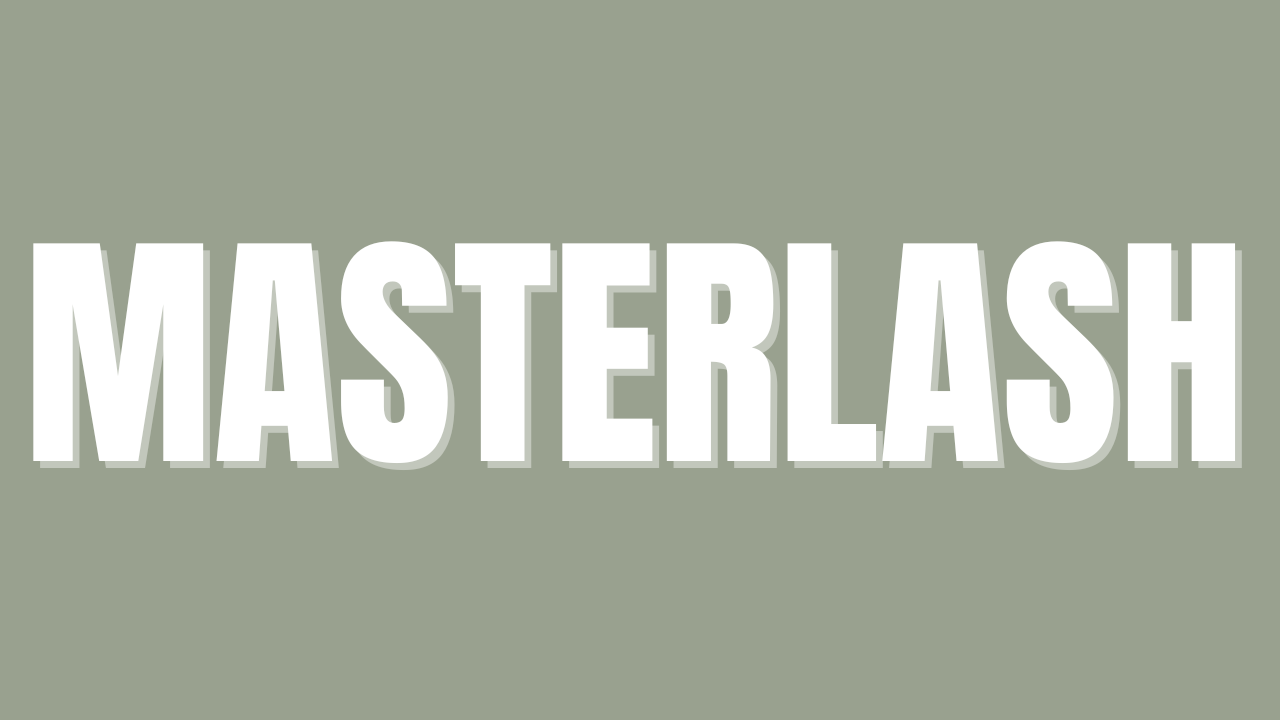 MASTERLASH. Tempo. Trwałość. Praca z klejem. Perfekcyjna kępka.