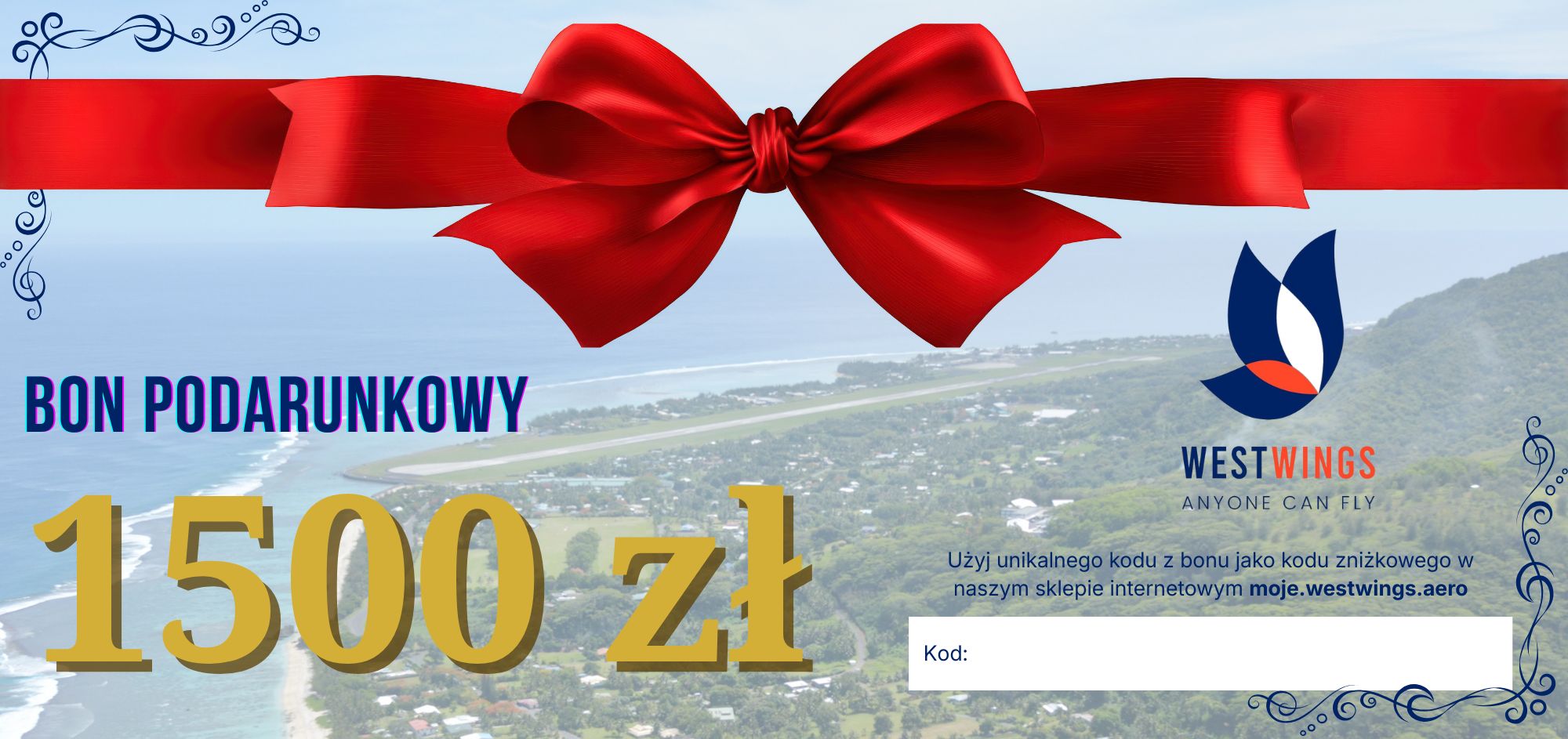 Bon podarunkowy - Święta 2025 - 1500 zł