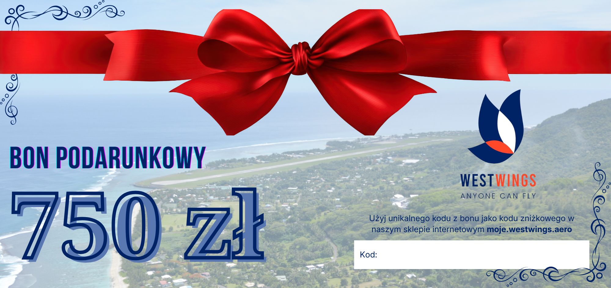 Bon podarunkowy - Święta 2025 - 750 zł