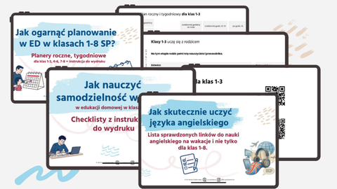 Edukacja domowa bez chaosu.