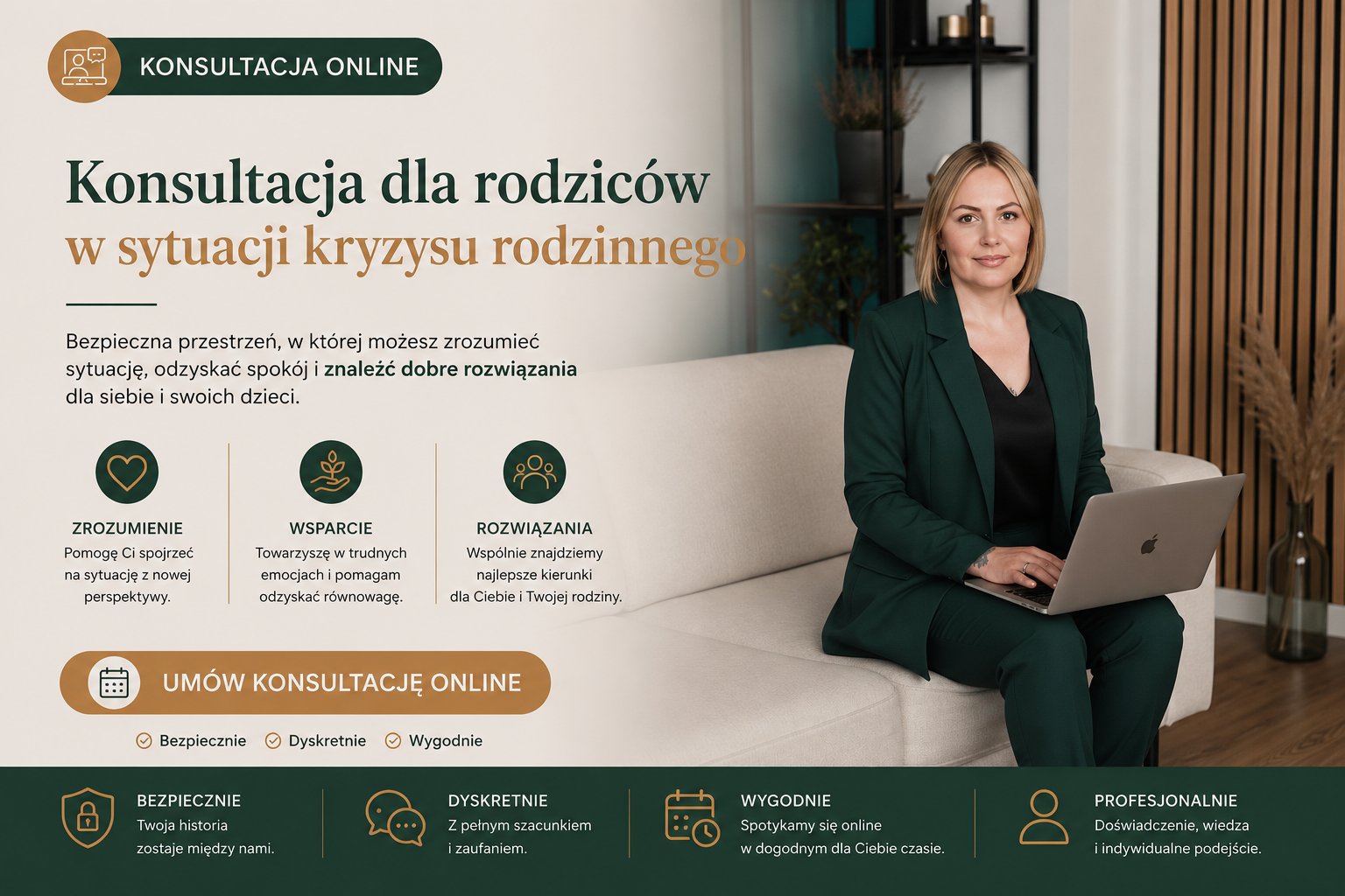 Konsultacja online dla rodziców w sytuacji okołorozwodowej ( 60 min)