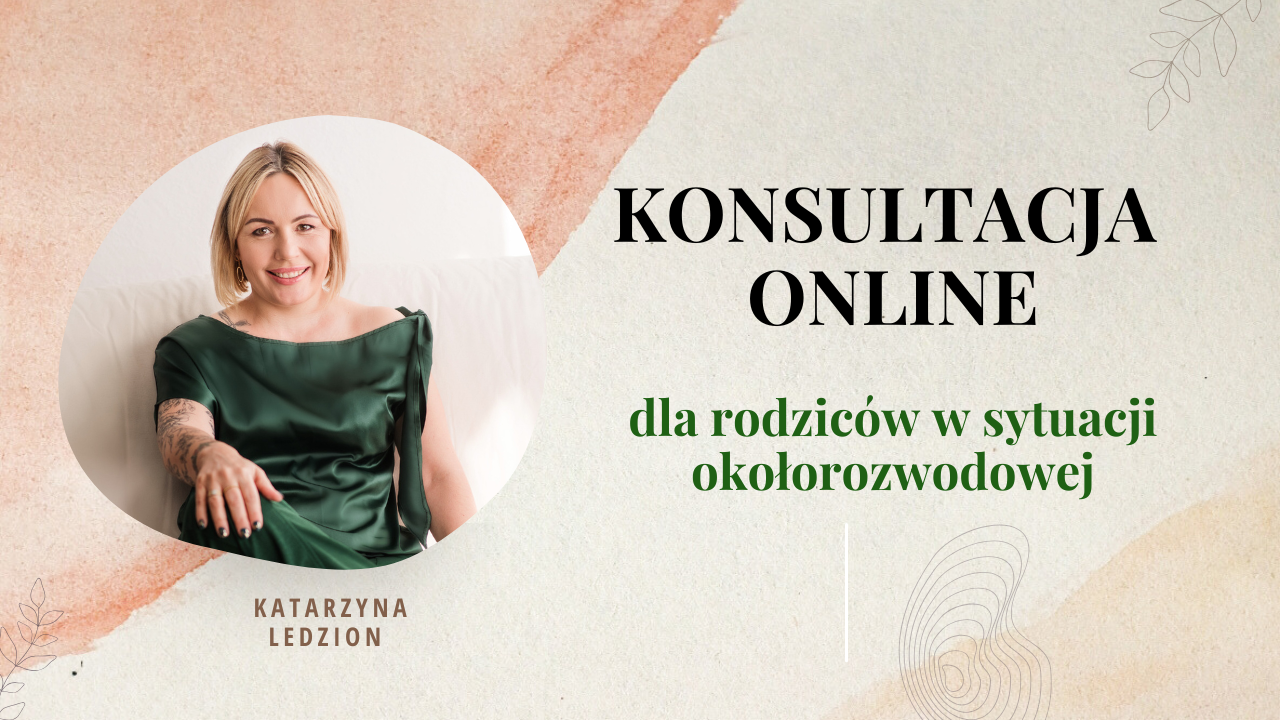 Konsultacja online dla rodziców w sytuacji okołorozwodowej (300 zł – 60 min)