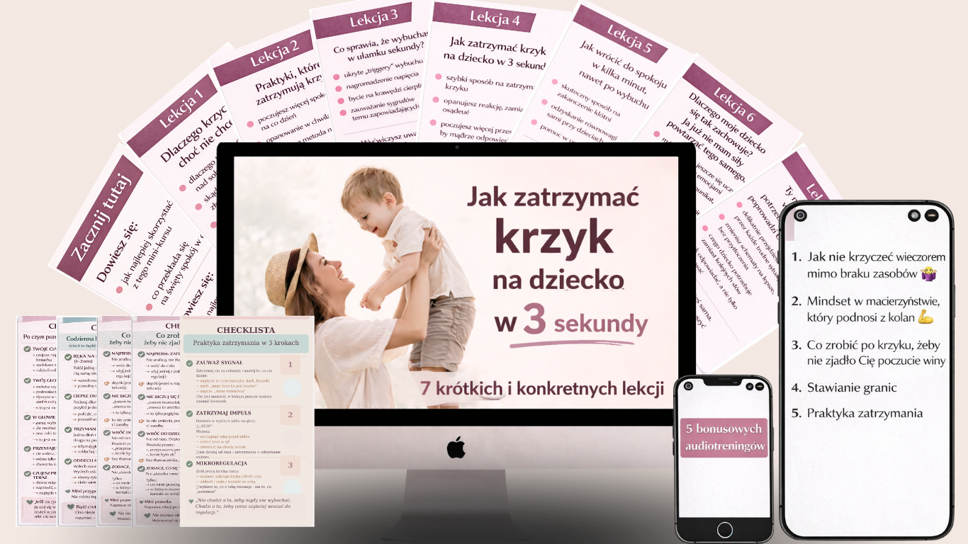 JAK ZATRZYMAĆ KRZYK NA DZIECKO W 3 SEKUNDY