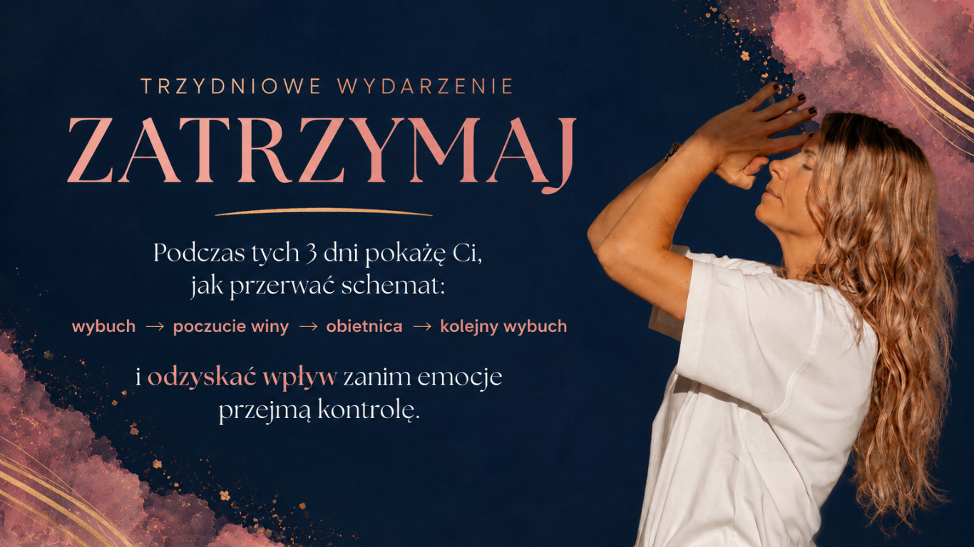 Obiecujesz sobie, że już nigdy nie nakrzyczysz na dziecko. A potem znowu to robisz.