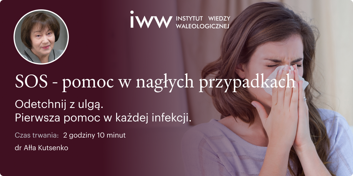 SOS. POMOC W NAGŁYCH PRZYPADKACH. Odetchnij z ulgą. Pierwsza pomoc w każdej infekcji – dr Ałła Kutsenko