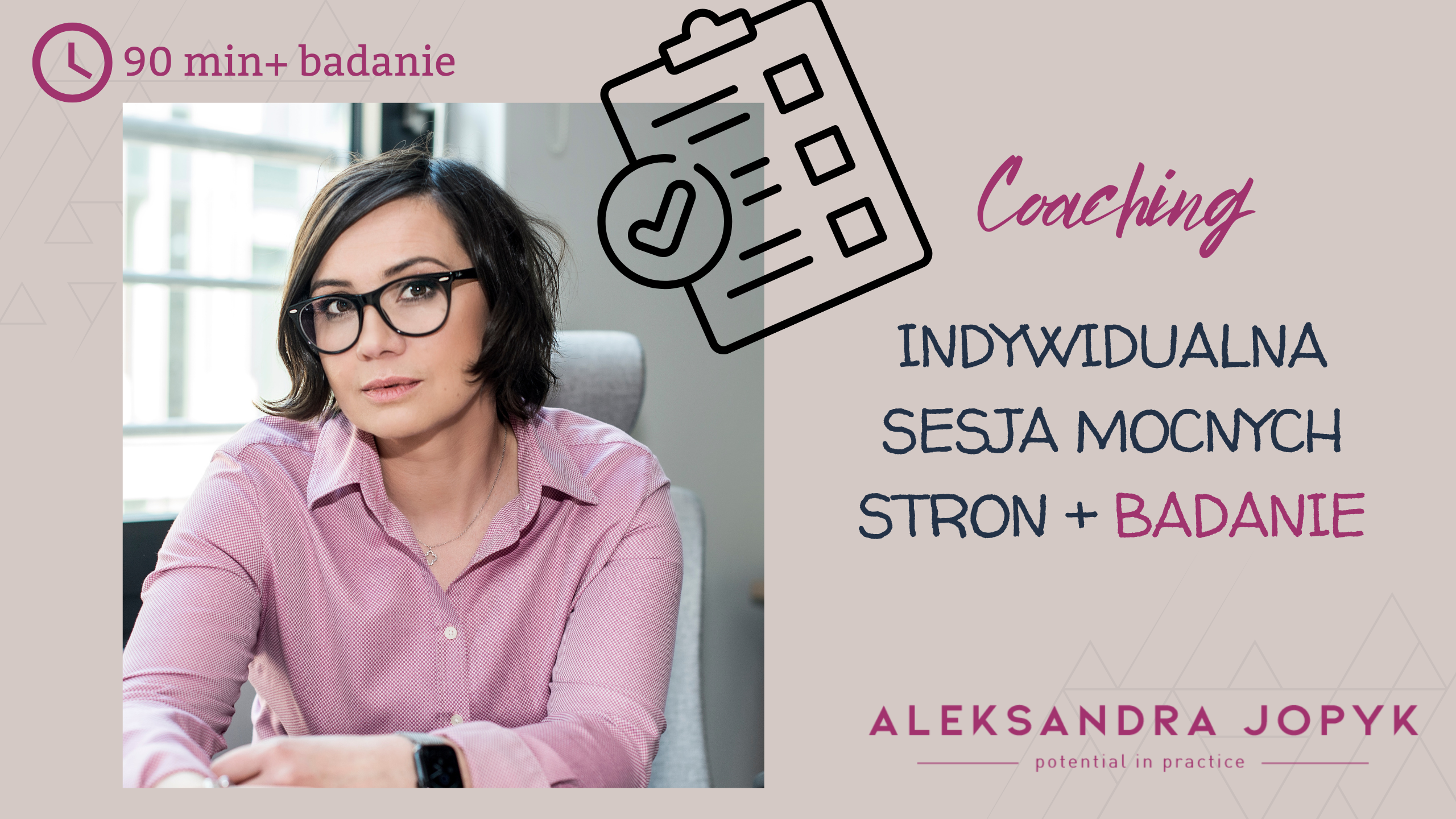 Indywidualna Sesja Mocnych Stron + CliftonStrengths 34