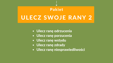 Pakiet ULECZ SWOJE RANY (2)