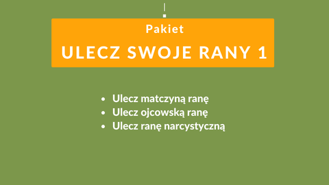 Pakiet ULECZ SWOJE RANY (1)