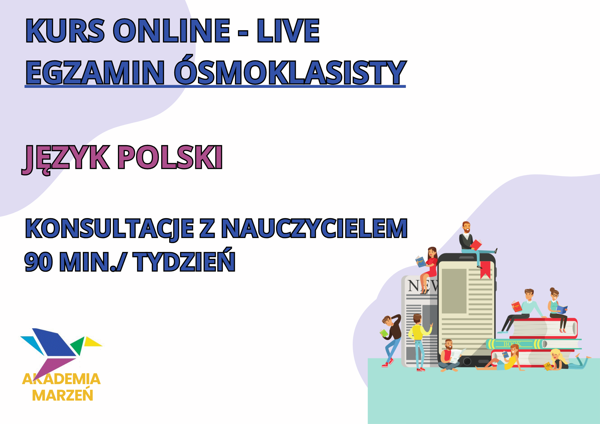 Język polski - kurs online - E8 - LIVE - środa 17:00