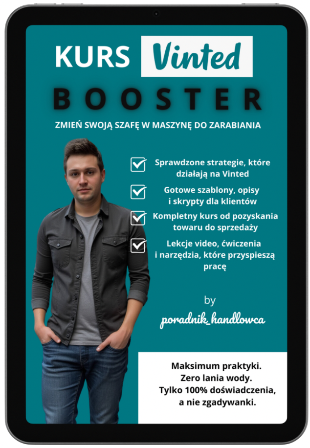 Vinted Booster - Kompletny System Sprzedaży (6 miesięcy)