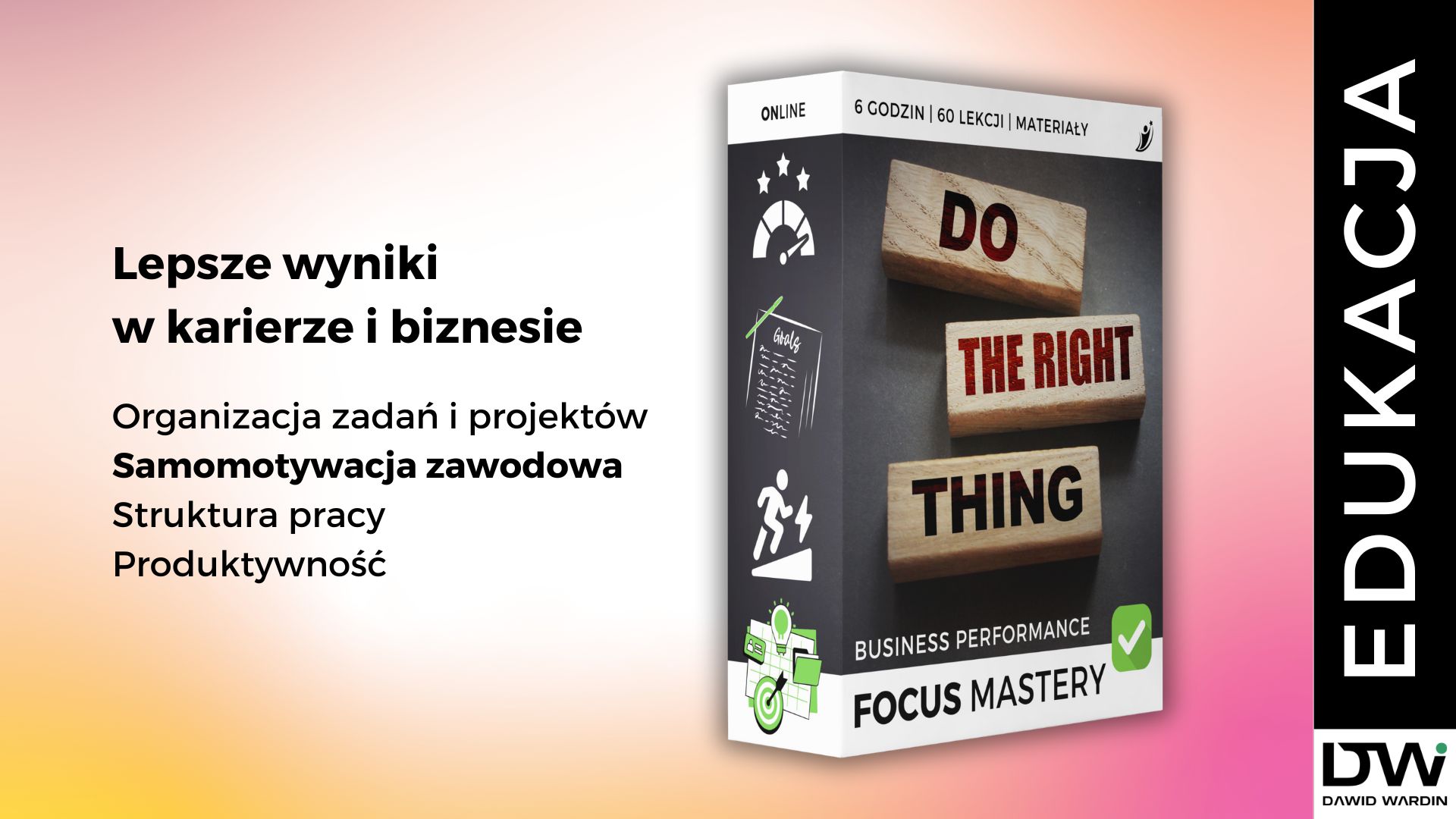 FOCUS MASTERY - Zwiększ produktywność w pracy