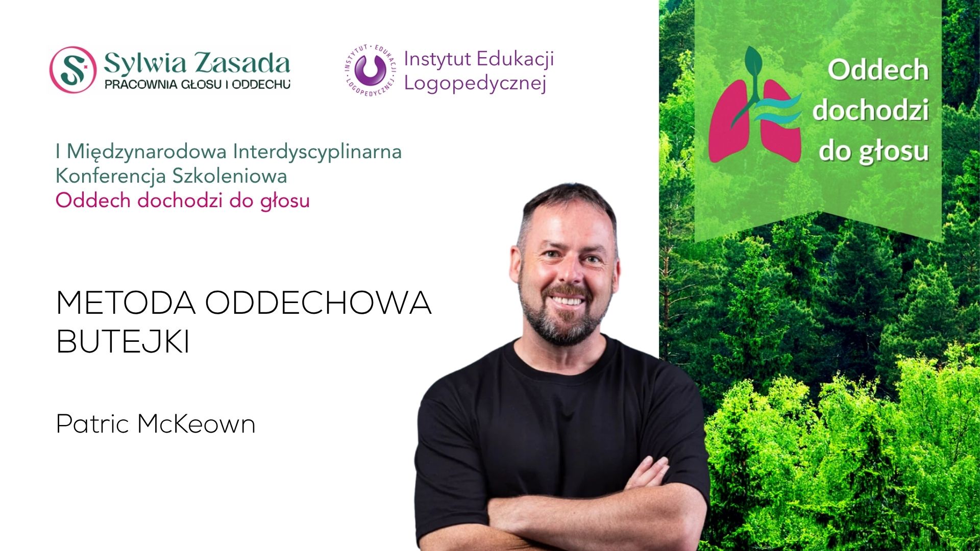 Patrick McKeown: METODA ODDECHOWA BUTEJKI (wystąpienie konferencyjne)