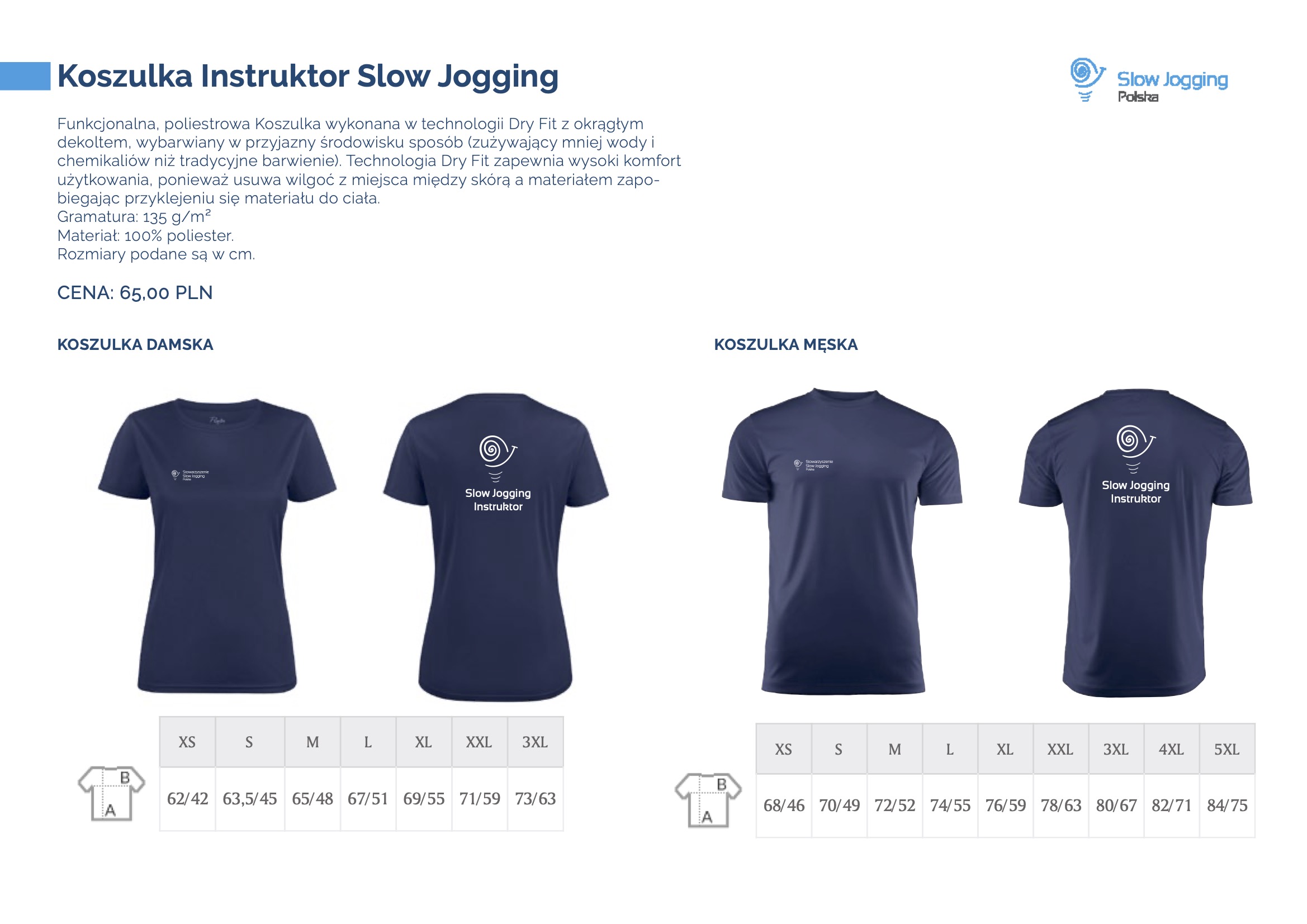 Koszulka Instruktor Slow Jogging