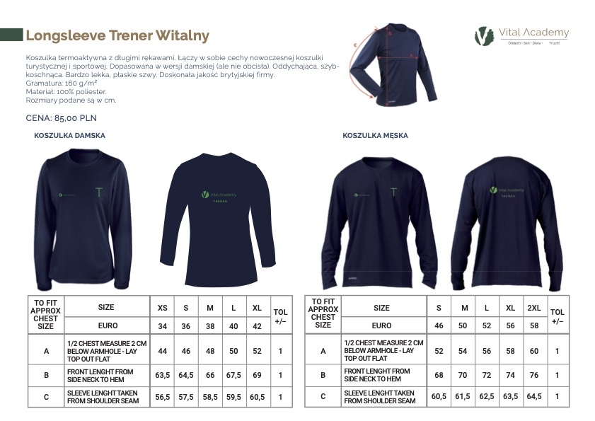 Longsleeve Trener Witalny