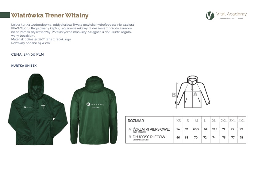 Wiatrówka Trener Witalny