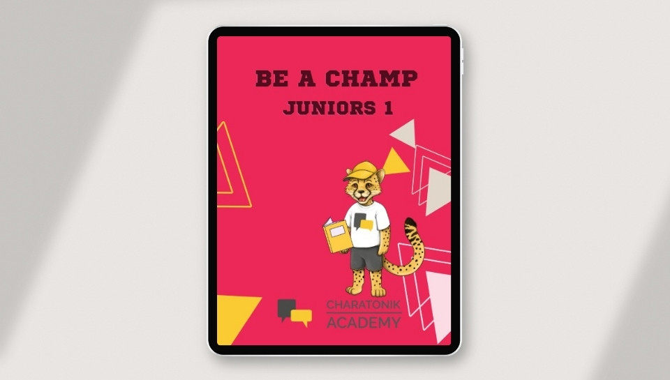 BE A CHAMP Juniors 1 — rewolucyjny podręcznik do angielskiego dla klasy 1/2