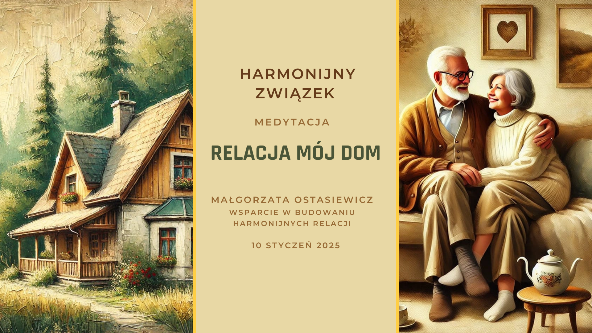 Relacja mój dom - medytacja zharmonizowania związku