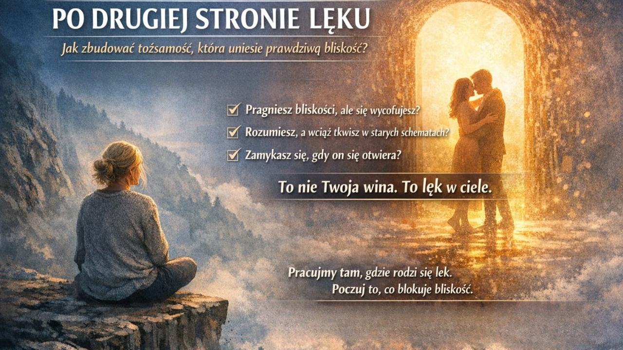 Po drugiej stronie lęku. Jak zbudować tożsamość, która uniesie prawdziwą bliskość - Warsztat somatyczny