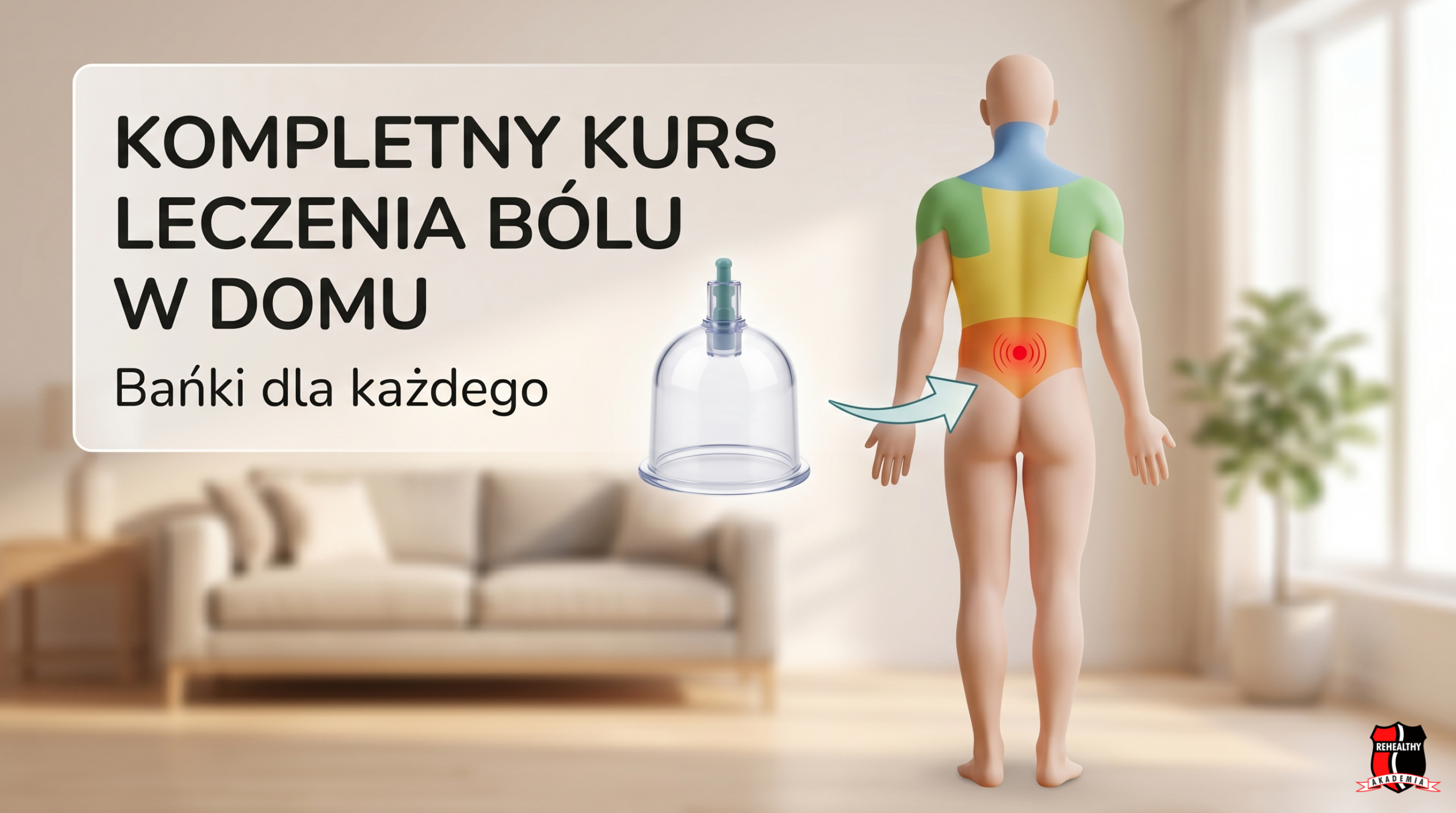 Bańki dla każdego — kompletny kurs leczenia bólu w domu