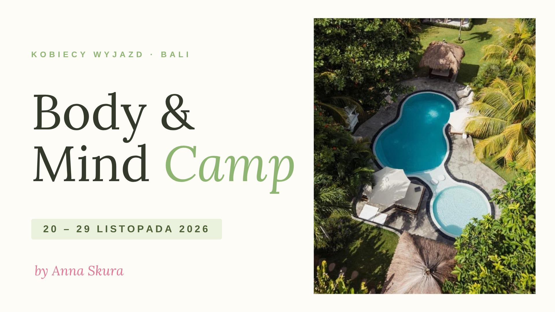 Body & Mind Camp na Bali