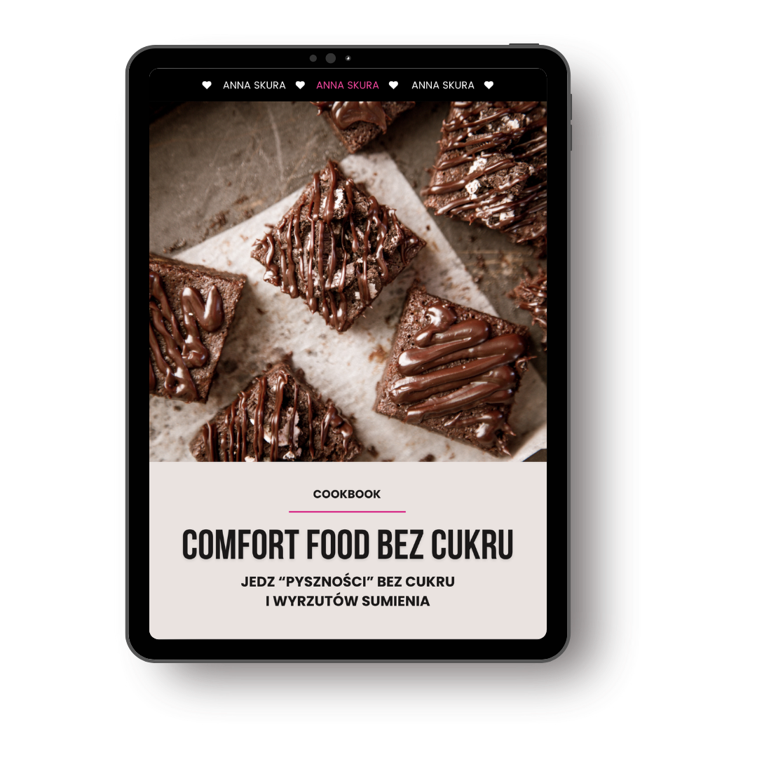E-book: Comfort food bez cukru – jedz “pyszności” bez cukru i wyrzutów sumienia